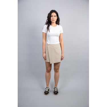 Saia Harcour Skafa Areia Amarelo