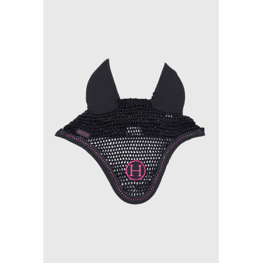 Touca para cavalo Harcour Fablir Preto / rosa