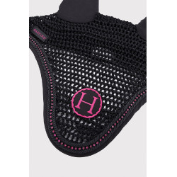 Touca para cavalo Harcour Fablir Preto / rosa