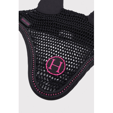 Touca para cavalo Harcour Fablir Preto / rosa