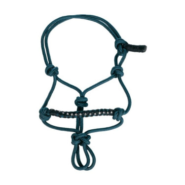 Cabresto etológico Hobby Horsing HKM Turquesa Azul