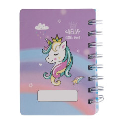 Caderno mini Unicorn- HKM