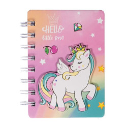 Caderno mini Unicorn- HKM