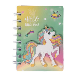 Caderno mini Unicorn- HKM