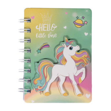 Caderno mini Unicorn- HKM