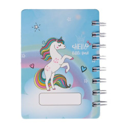 Caderno mini Unicorn- HKM