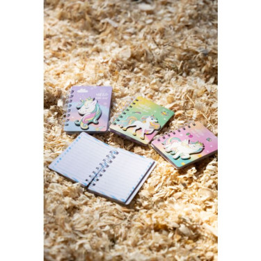 Caderno mini Unicorn- HKM