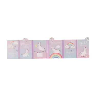 Notas reposicionáveis Unicorn HKM