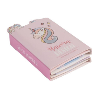 Notas reposicionáveis Unicorn HKM