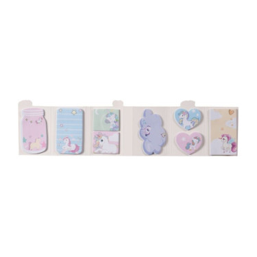 Notas reposicionáveis Unicorn HKM