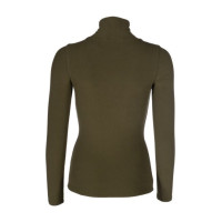Camisola de gola alta Montalcino - HKM Verde-oliva