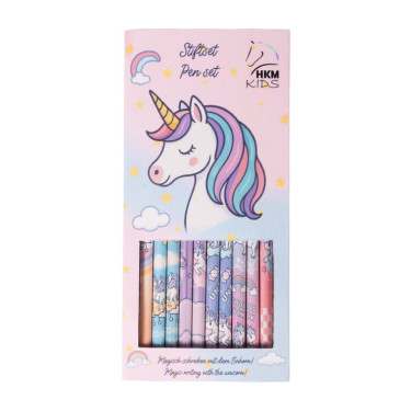 Conjunto de canetas Unicorn - HKM