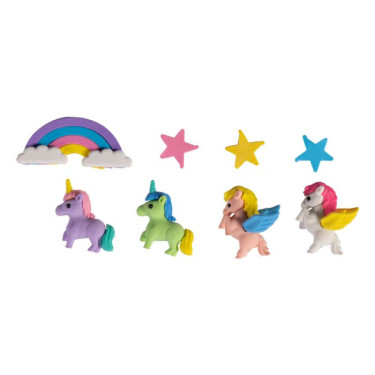 Conjunto de borrachas Unicorn - HKM