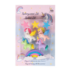 Conjunto de borrachas Unicorn - HKM