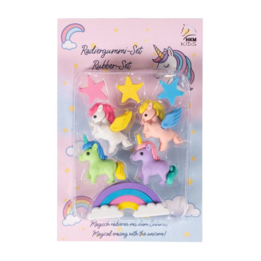 Conjunto de borrachas Unicorn - HKM