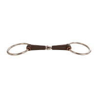 Freio simples com argolas Flex, quebra simples, médio, 18 mm, 14,5 cm Branco