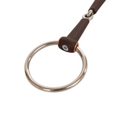 Freio simples com argolas Flex, quebra simples, médio, 18 mm, 14,5 cm