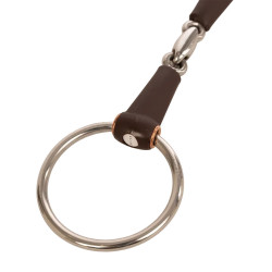 Bridão simples com argolas Flex dupla rótula médio 18 mm 14,5 cm