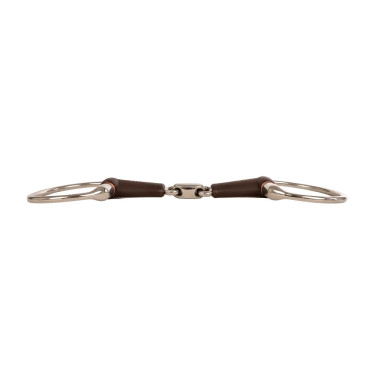 Bocado oliva Flex dupla fratura médio 18 mm 14,5 cm