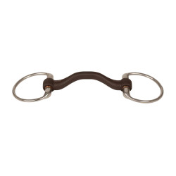 Freio oliva Flex passagem de língua rígida 20 mm 14,5 cm