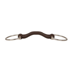 Freio oliva Flex passagem de língua rígida 20 mm 14,5 cm