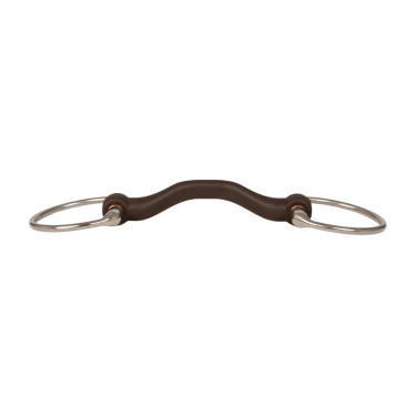Freio oliva Flex passagem de língua rígida 20 mm 14,5 cm
