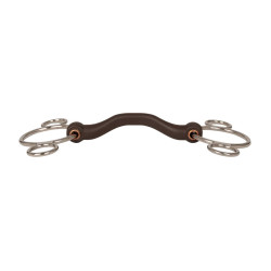 Pessoa 3 argolas Flex passagem de língua rígida 20 mm 14,5 cm