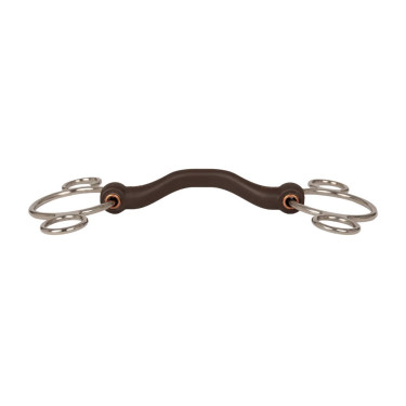 Pessoa 3 argolas Flex passagem de língua rígida 20 mm 14,5 cm