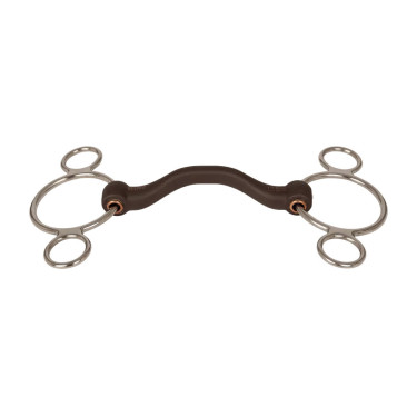 Pessoa 3 argolas Flex passagem de língua rígida 20 mm 14,5 cm