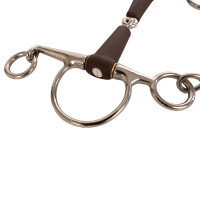Pelham muserola Flex simples quebra médio 18mm 14,5cm Branco