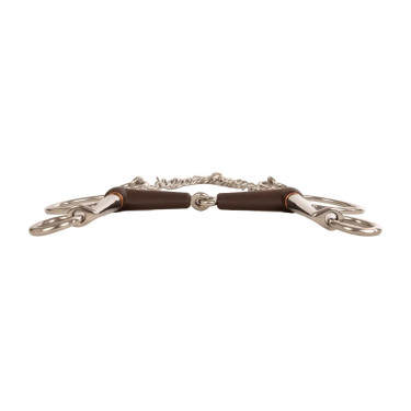 Pelham muserola Flex simples quebra médio 18mm 14,5cm