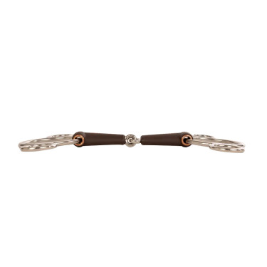 Pessoa 3 anéis Flex embocadura simples média 20 mm 14,5 cm Pessoa 3 anéis Flex embocadura simples média 20 mm 14,5 cm