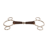 Pessoa 3 anéis Flex embocadura simples média 20 mm 14,5 cm