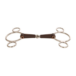 Pessoa 3 anéis Flex embocadura simples média 20 mm 14,5 cm Pessoa 3 anéis Flex embocadura simples média 20 mm 14,5 cm