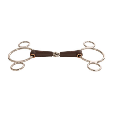 Pessoa 3 anéis Flex embocadura simples média 20 mm 14,5 cm Pessoa 3 anéis Flex embocadura simples média 20 mm 14,5 cm