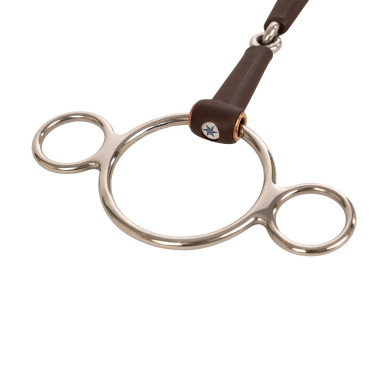 Pessoa 3 anéis Flex embocadura simples média 20 mm 14,5 cm Pessoa 3 anéis Flex embocadura simples média 20 mm 14,5 cm