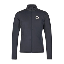 Casaco com fecho em microfleece para mulher KLLucy Kingsland Marinho Azul-marinho