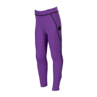 Leggings Amina com fundo 1/1 em silicone HKM criança Lilás escuro Violeta