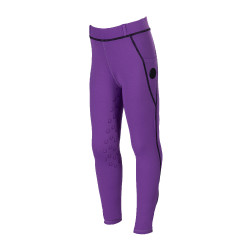 Leggings Amina com fundo 1/1 em silicone HKM criança Lilás escuro Violeta