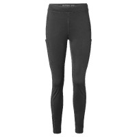 Calças justas impermeáveis Bianca JR Mountain Horse criança Preto