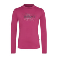 Camiseta de manga comprida KLMadeline Júnior Kingsland criança Bruma rosa magenta