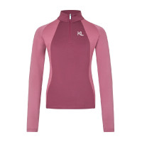 T-shirt de treino júnior KLLinda Kingsland criança Urze rosa