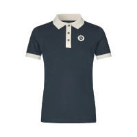 Polo em piquê júnior KLLaura Kingsland criança Marinho Azul-marinho