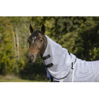 Cobre-pescoço Equithème 3D Mesh Branco