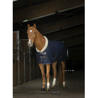 Camisa de malha Equithème Teddy Azul-marinho