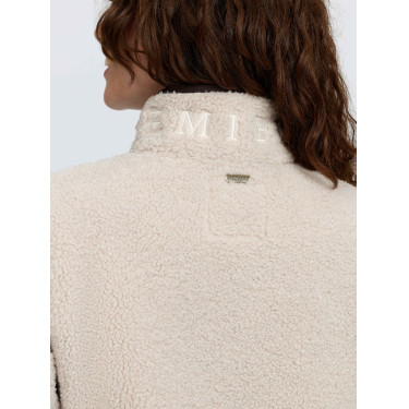 Casaco polar sherpa com fecho Heritage Stone LeMieux Casaco polar sherpa com fecho Heritage Stone LeMieux