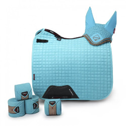 Tapete LeMieux Suede Dressage Square Azul Tapete LeMieux Suede Dressage Square Azul