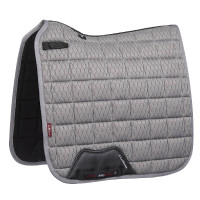 Tapete de dressage LeMieux Carbon Mesh Square Cinzento