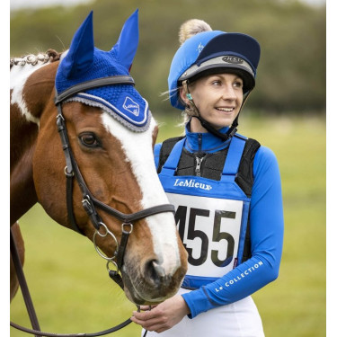 Porta-número de competição LeMieux Azul Benetton