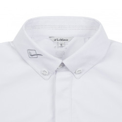 Camisa de competição LeMieux Monsieur Branco
